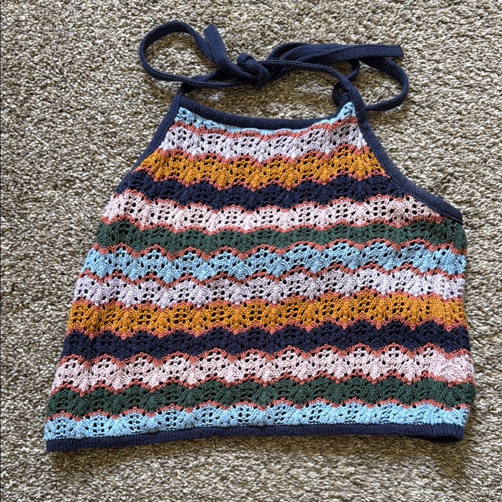 Cropped Halter Top